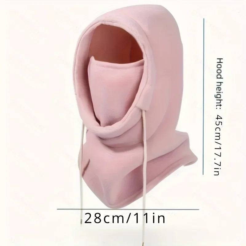 Winter Balaclava Hooded Scarf – Warm Neck Gaiter for Outdoors