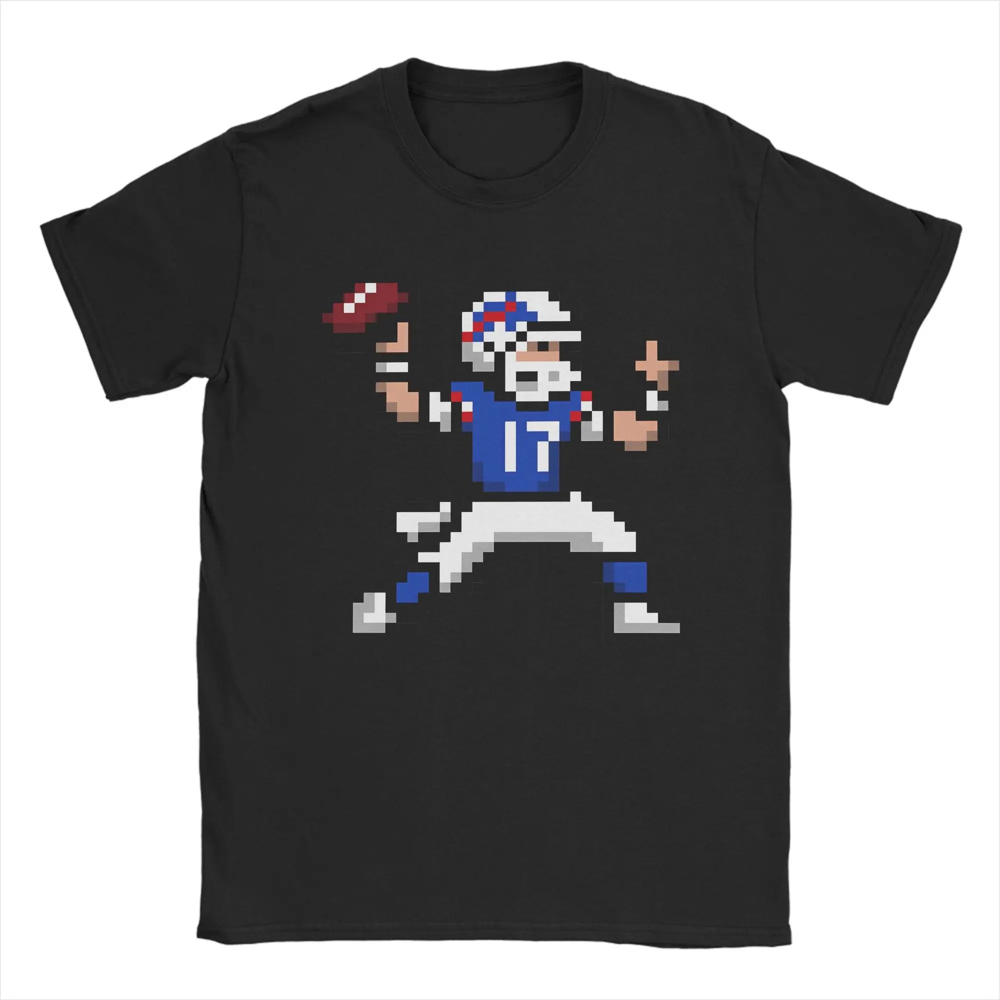 Josh Allen Cotton T-Shirt For Men Beach Y2K Funny T Shirts O Neck Trendy Cool Tees Plus Size Print Tops Peaceful Pleasures Health and Wellness
