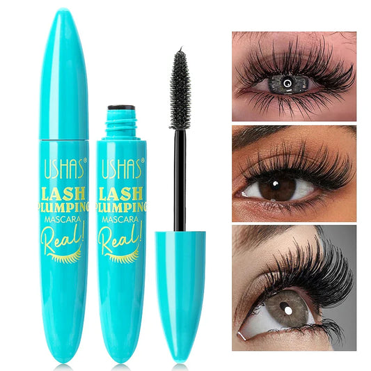 USHAS 4D Waterproof Fiber Mascara – Lengthening & Long Lasting Waterproof Mascara Oasis Select