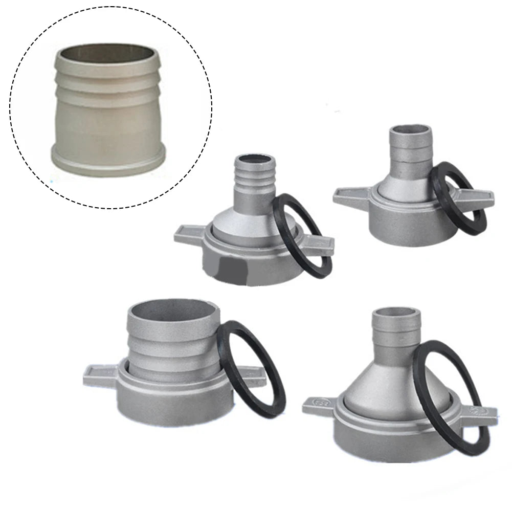 Water Pump Aluminum Pipe Connector Rubber Gasket Connecting Fitting