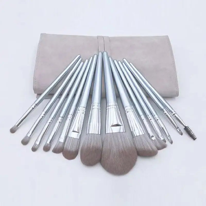 Ultra Soft 14 Pcs Makeup Brush Set Soft Bristle Full Face Loose Powder Eyeshadow Brush Professional Cosmetic Brush Peaceful Pleasures Health and Wellness