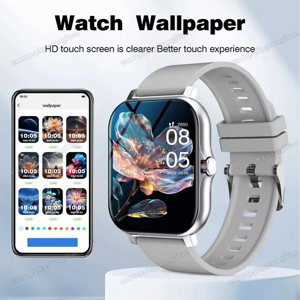 Ola Esporte Smart Watch 2.01" HD Bluetooth Call Fitness Tracker
