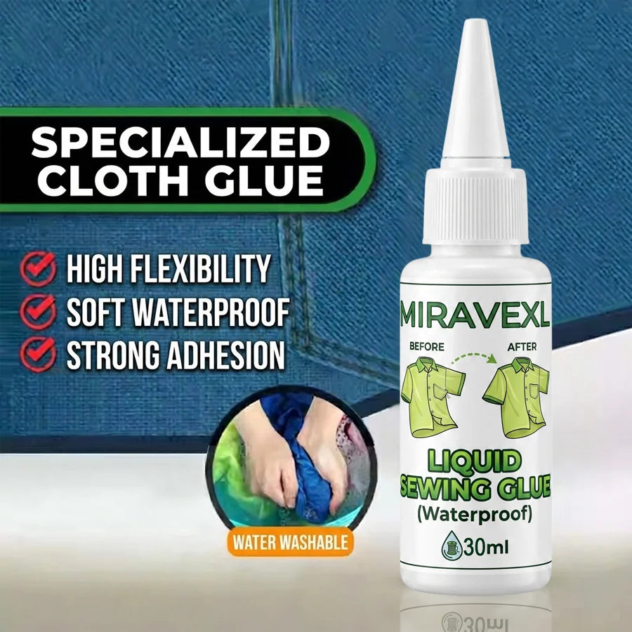 Waterproof Fabric Glue – Strong Adhesive for Clothes & Canvas