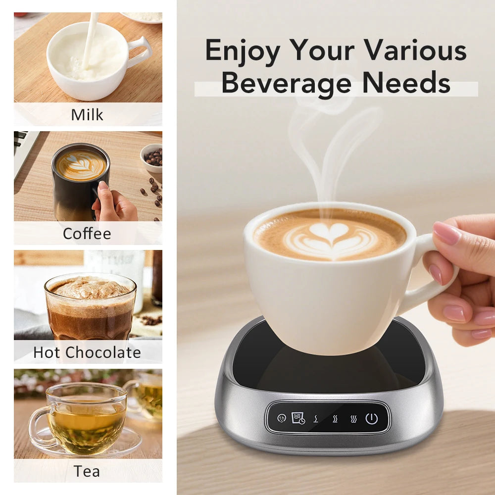 USB Cup Warmer Coffee Smart Constant Temperature Electric Mug Heating Pad Warm Milk Plate Home Office Tea Water Heater Coaster Peaceful Pleasures Health and Wellness