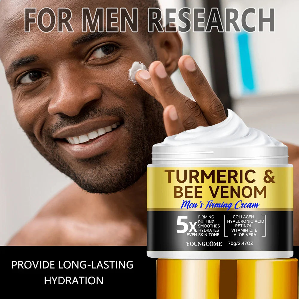 YOUNGCOME Men's Retinol Collagen Face Cream | Firming Moisturizer