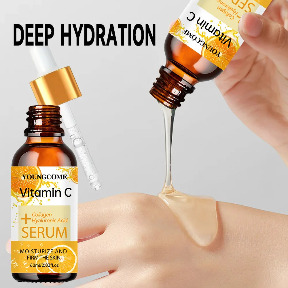YOUNGCOME 2-Pack Vitamin C & Hyaluronic Acid Brightening Serum