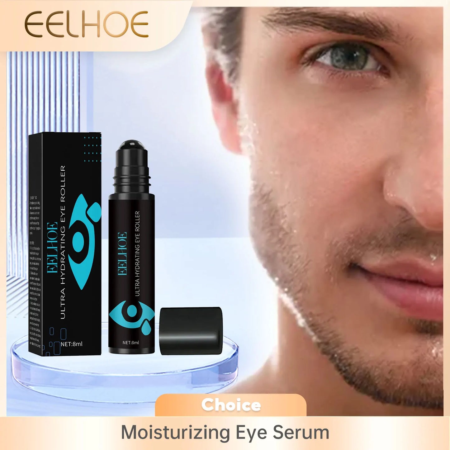 EELHOE Eye Roller Serum – Dark Circles & Puffiness Treatment