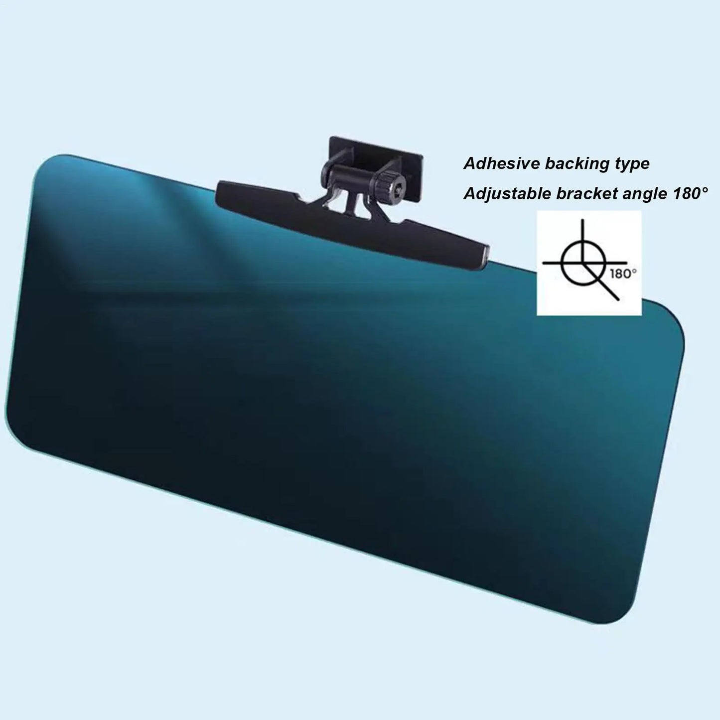 Car Visor Extender 180 degree Rotation Polarized Sun Blocker Anti-Glare UV Shield Blocks Side Sunlight Fits Cars SUV Trucks Peaceful Pleasures Health and Wellness