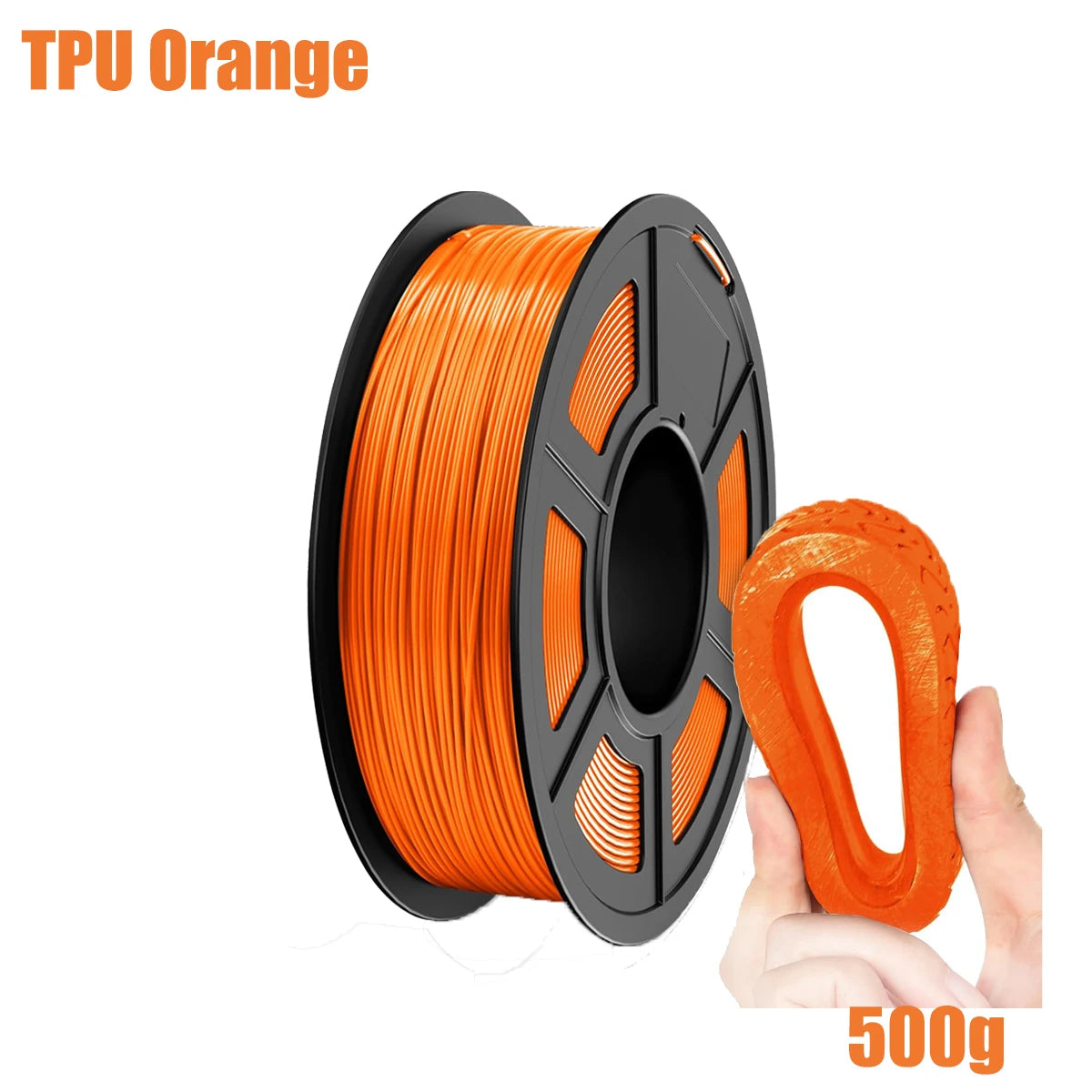 TPU Filament 1.75mm 95A Flexible 3D Printer – 250g/500g/1kg