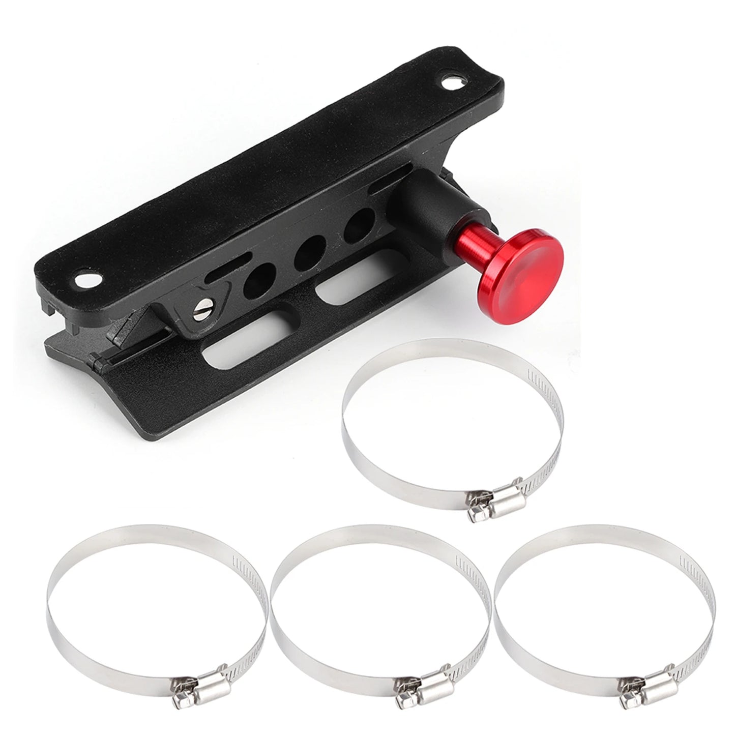 Extinguisher Mount Bracket Adjustable Fit for Sport/ JK/ Extinguisher Mount Extinguisher Bracket Peaceful Pleasures Health and Wellness Red