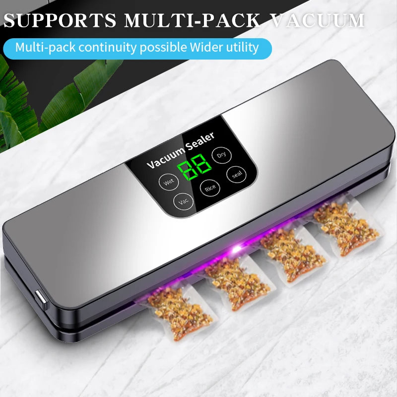 Household vacuum sealing machine cutting knife vacuum preservation machine small sealing machine food plastic sealing machine Peaceful Pleasures Health and Wellness