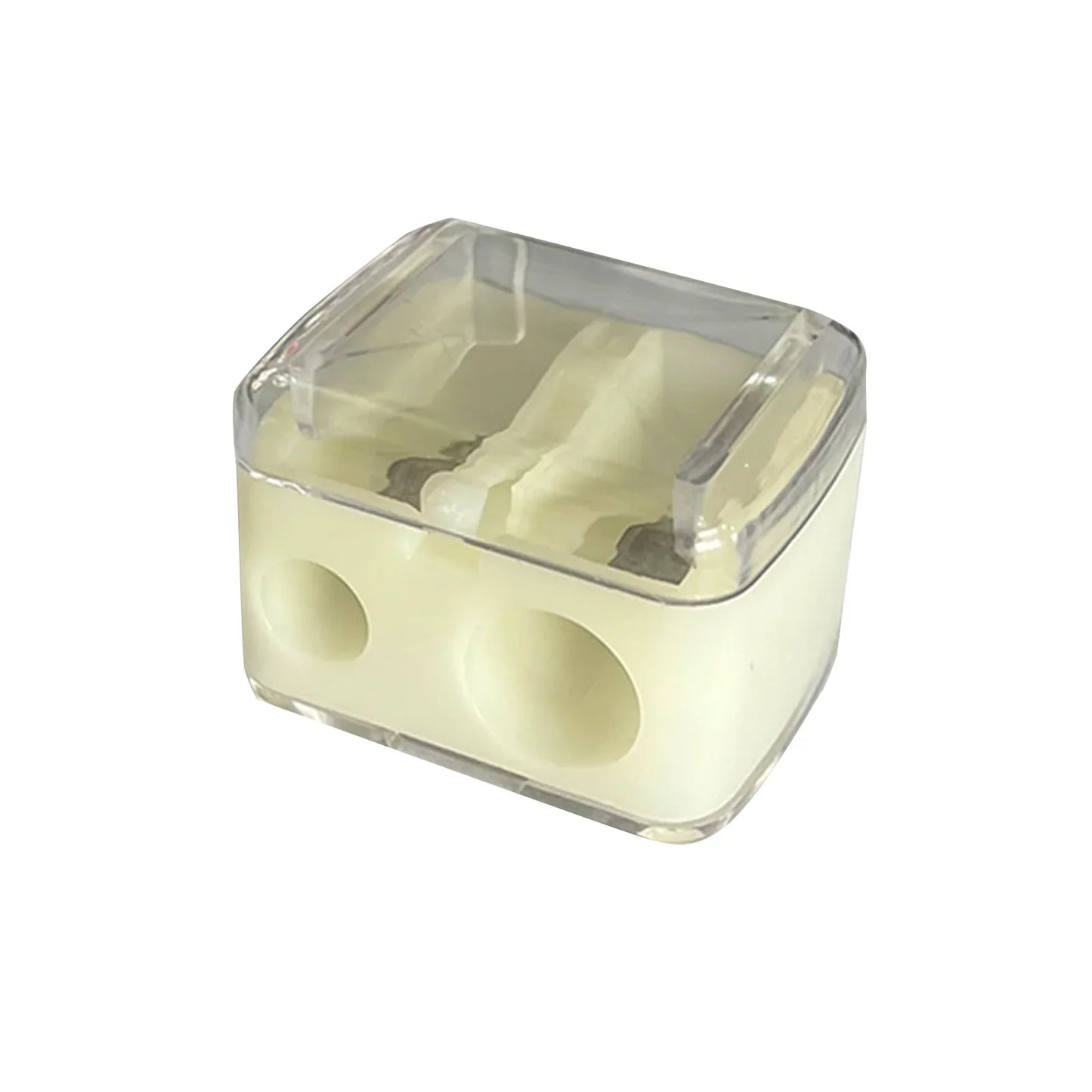 2-in-1 Double Hole Makeup Pencil Sharpener – Eyebrow & Liner