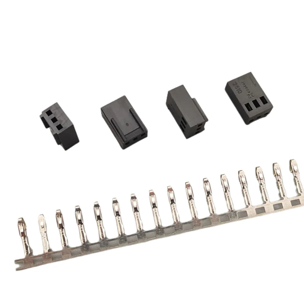 2540 2.54mm KF2510 3+1P PWM Fan Male Female Housing Connector Interface Straight / Right Angle Pin Header 2.54mm 4pin 2510 Peaceful Pleasures Health and Wellness