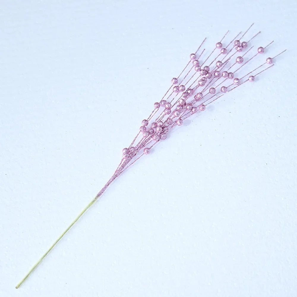 43cm Glitter Berry Artificial Stems | Christmas Tree Ornaments