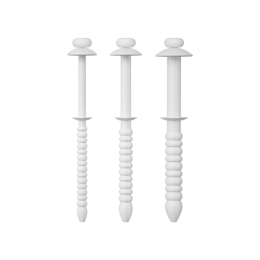 Silicone Beads With Hollow Plugs, Eyelets, Men's Wearing, Catheterization, Dilation, Urethral Obstruction, Adult Sexual Products Peaceful Pleasures Health and Wellness