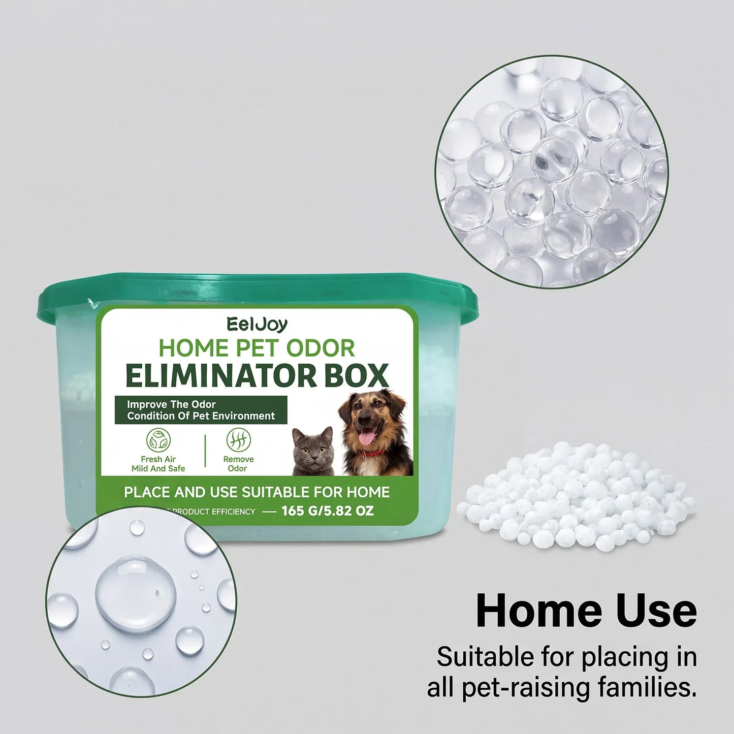 165g Pet Odor Eliminator Box – Cat & Dog Deodorizer