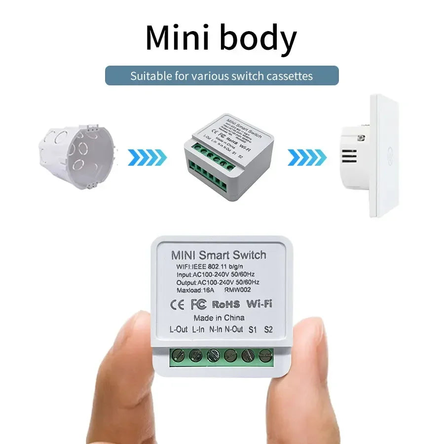 20A 16A Smart WiFi Switch Cozylife APP Remote Control Breaker Module 100-240V Wireless Light Switch Works with Alexa Google Home Peaceful Pleasures Health and Wellness