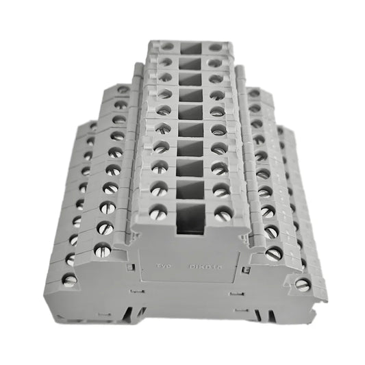 10pcs DIKD-1.5 UK Three-layer Wiring Terminal DIKD1.5 Sensor Terminal 0.2-2.5mm² Wire Rail Type Screw Terminal Block Peaceful Pleasures Health and Wellness