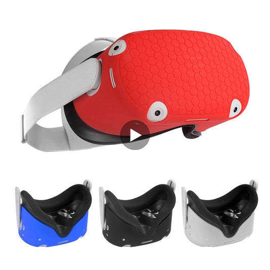 Silicone Protective Cover for Oculus Quest 2 VR Headset VR Headset Cover Oasis Select