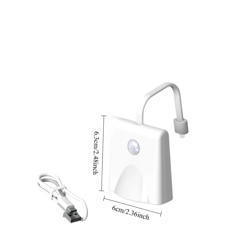 Motion Sensor Toilet Night Light | RGB LED Rechargeable