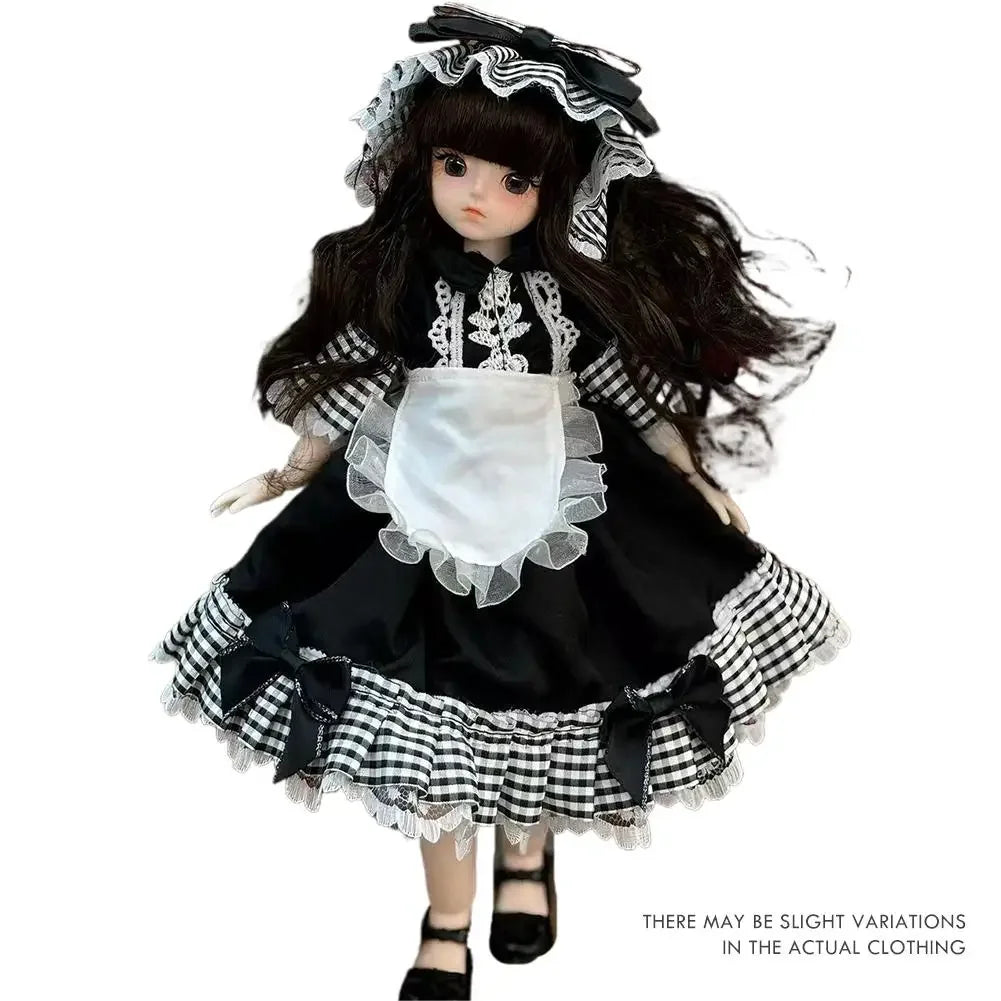 30cm 1/6 BJD Doll Clothes Changing Princess Skirt Set BJD Baby Dress Change Set Lady Princess Doll Accessories (without Doll) Peaceful Pleasures Health and Wellness 02