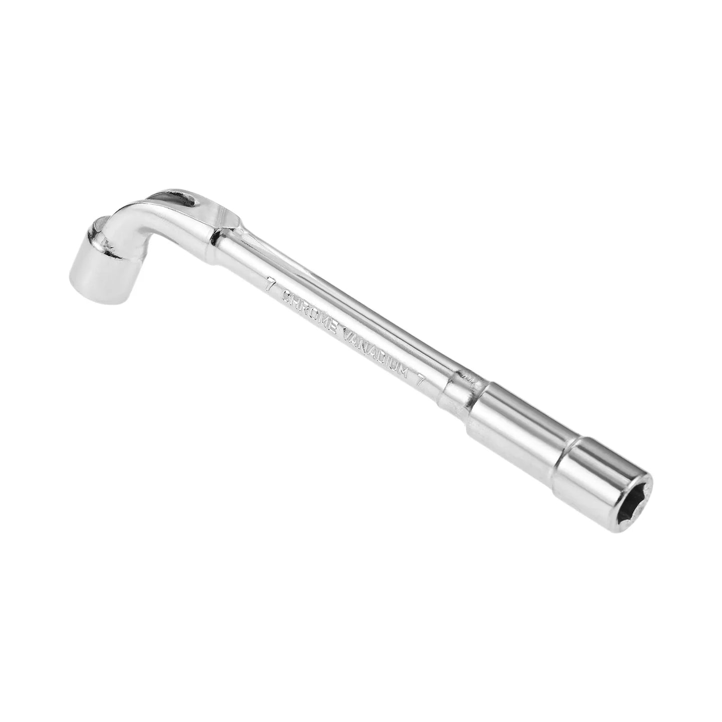 Metric L-Shaped Double-End Hex Socket Wrench – Cr-V Chrome