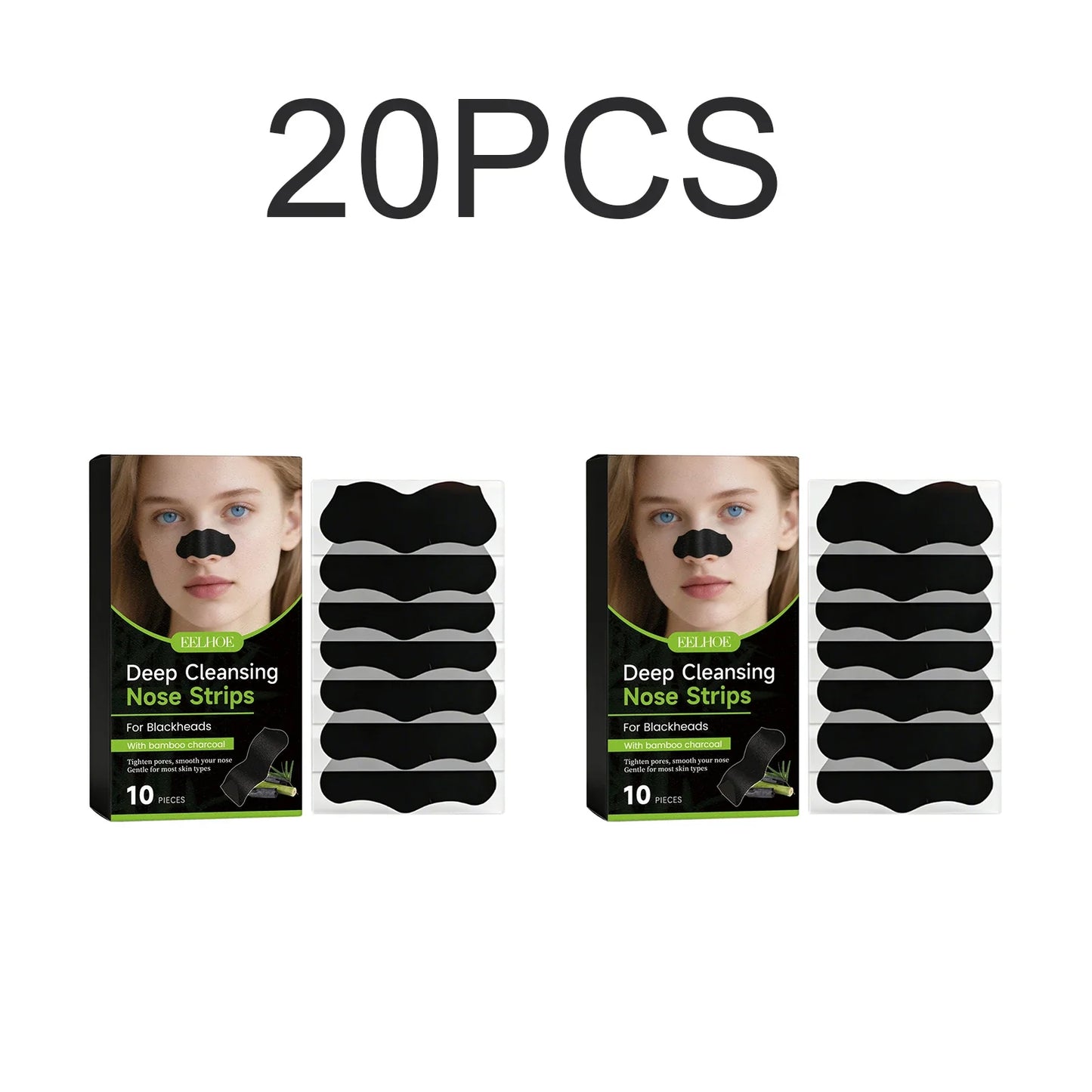 Blackhead Remover Nose Strips – Deep Cleansing Peel-Off Patch