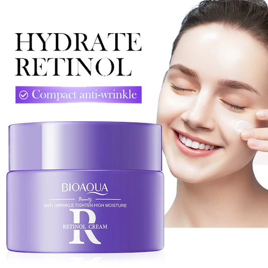 BIOAQUA Retinol Face Cream – Anti-Aging, Whitening & Hyaluronic Acid Retinol Face Cream Peaceful Pleasures Health and Wellness Retinol