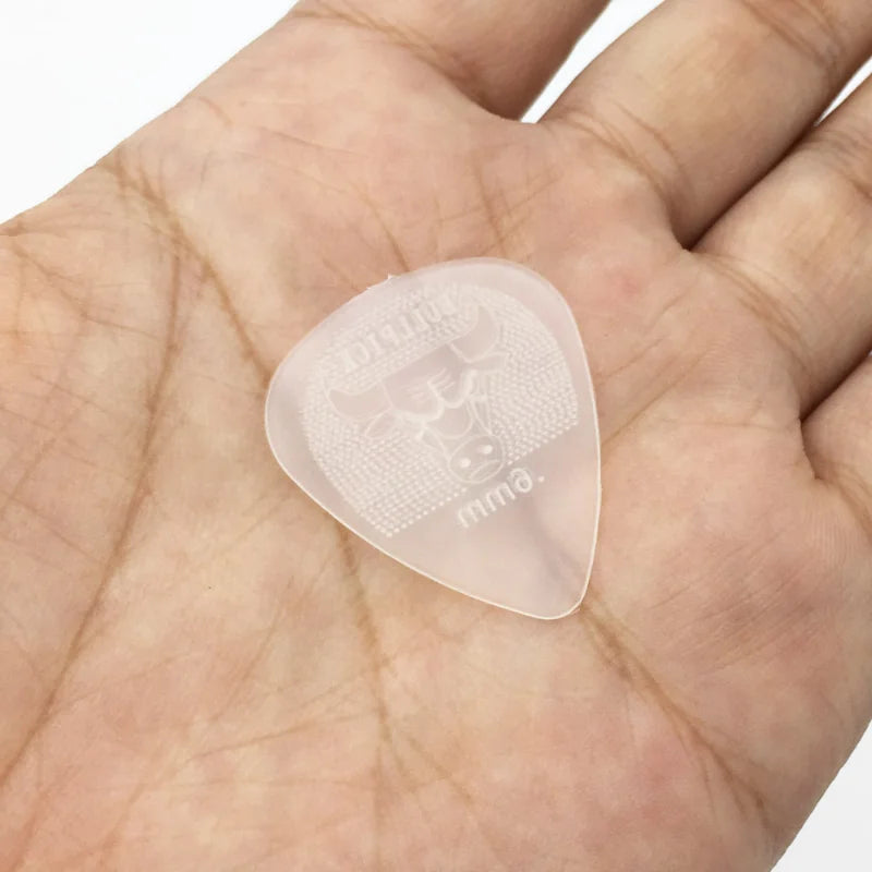 Bull Head Guitar Pick Durable Nylon Non-slip Design Mediator Acoustic