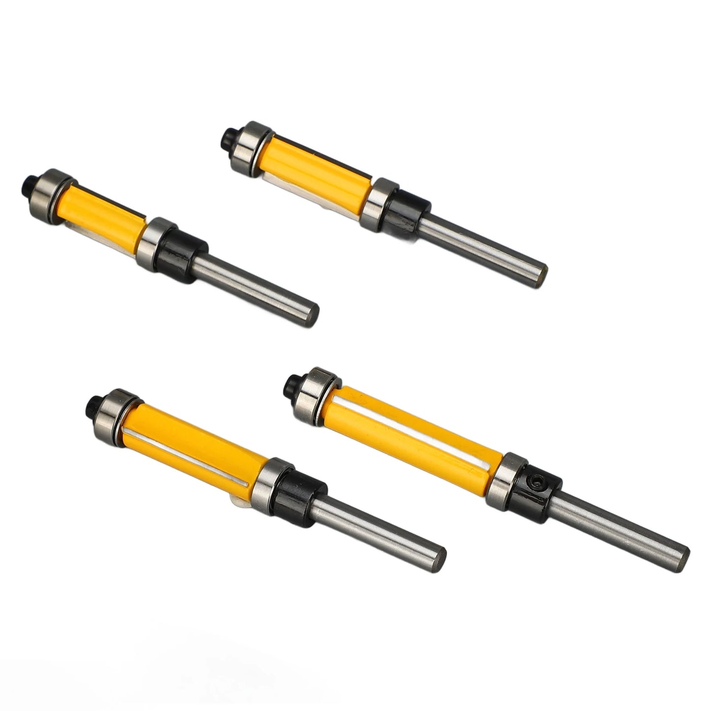 Flush Trim Router Bit 2 Flutes 1 Shank Cut Diameter Bottom Bearing