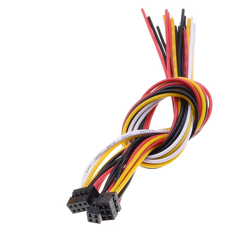 5PCS DuPont 2.0mm Terminal Connecting Line 4p-16p Single Ended Electronic Wire 10cm/20cm 26awg Double Row Rubber Shell Peaceful Pleasures Health and Wellness