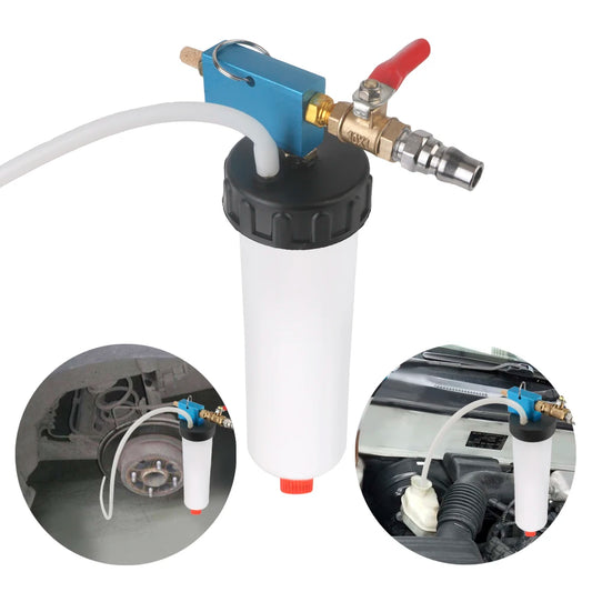 Hydraulic Clutch Brake Bleeder Kit Car Brake Fluid Oil Change Tool Empty Exchange Drain Pump Universal Peaceful Pleasures Health and Wellness