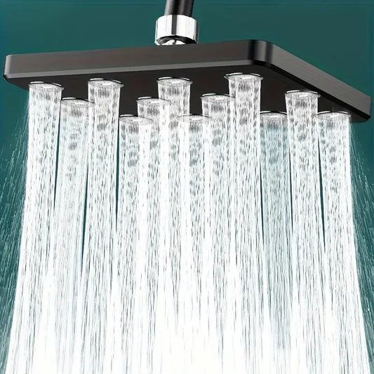 10-Inch Square Rainfall Shower Head | High Pressure Anti-Clog Rainfall Shower Head Oasis Select