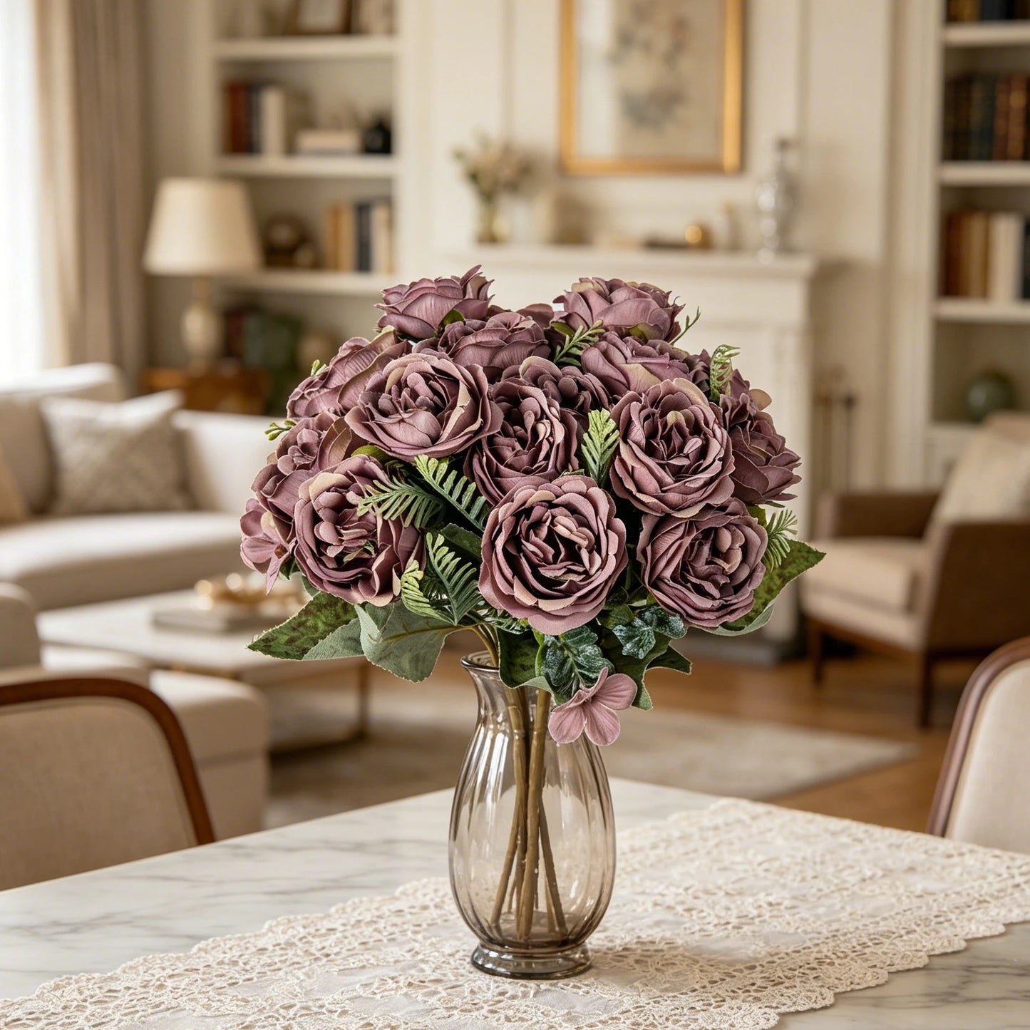 Silk Artificial Hydrangea Rose Bouquet | Wedding & Home Decor