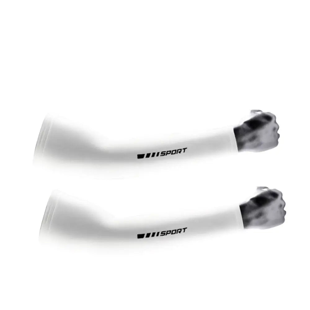 UPF 50+ Ice Silk UV Arm Sleeves – Cooling Sun Protection