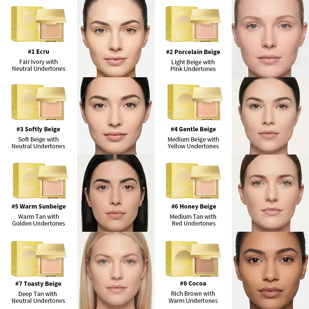 Cream Foundation Concealer – Buildable Coverage & Oil Control