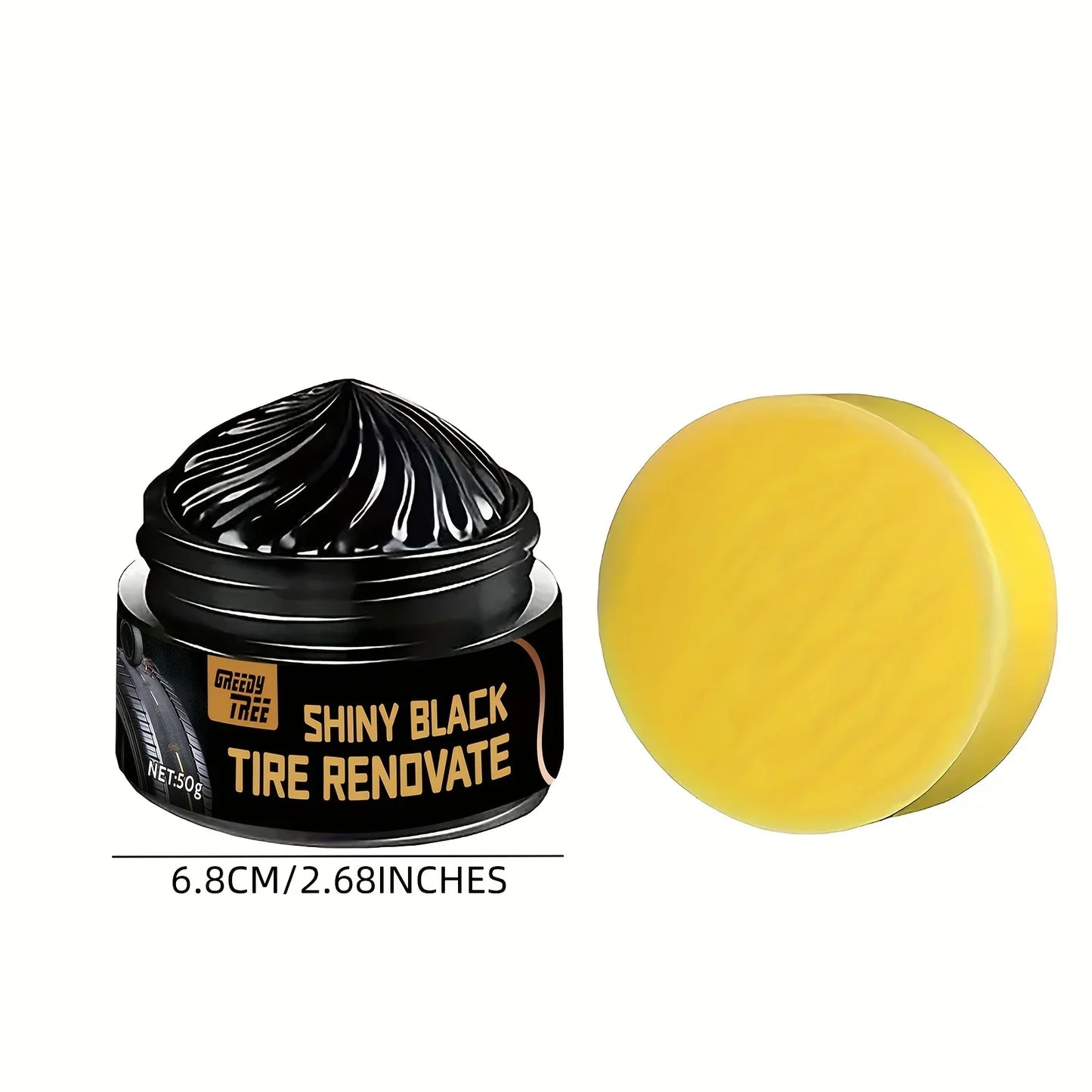 Black Shining Tire Wax – Car, Bike & Motorcycle Tire Shine