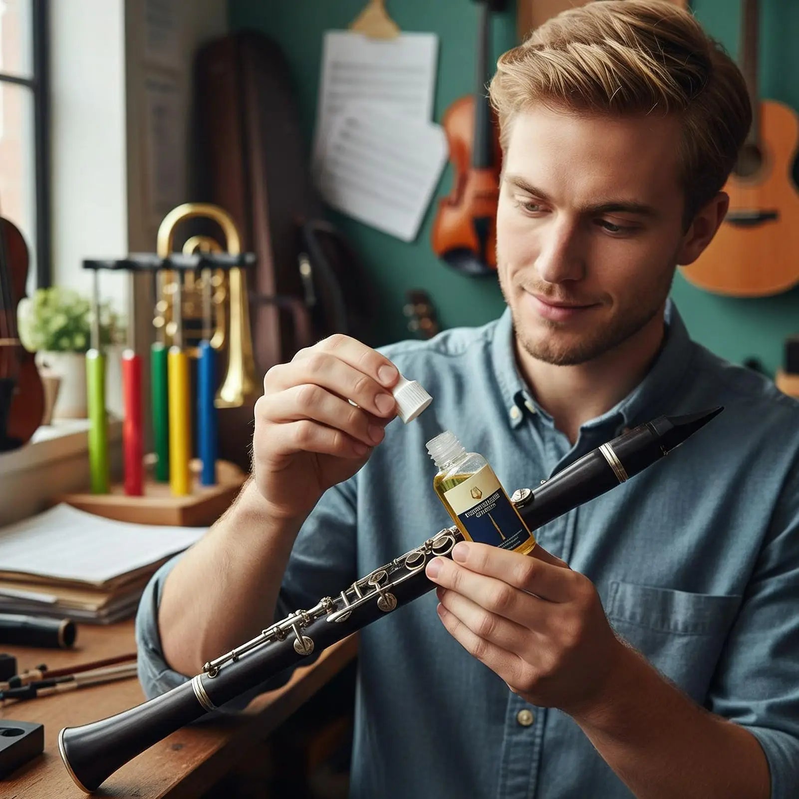 Instrument Slide Grease Lubricant Trombone Flute Saxophone Clarinet Cleaner Valve& Bearing Care For Brass Woodwind Music Supples Peaceful Pleasures Health and Wellness