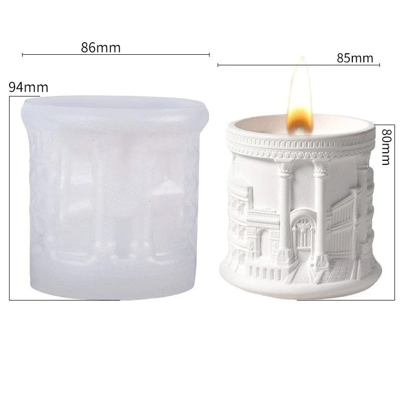 Renaissance Silicone Mold – Candles, Resin & Plaster DIY