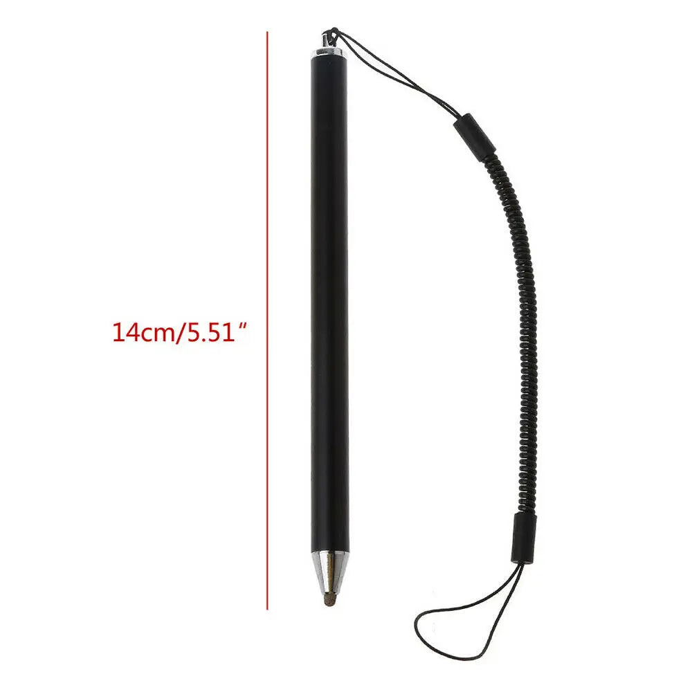 Anti-Lost Lanyard Touch Screen Stylus Pen Fibre Stylus Mesh Micro Fiber Tip Pen For Smart Phone Tablet Write Smoothly Stylus Pen Peaceful Pleasures Health and Wellness