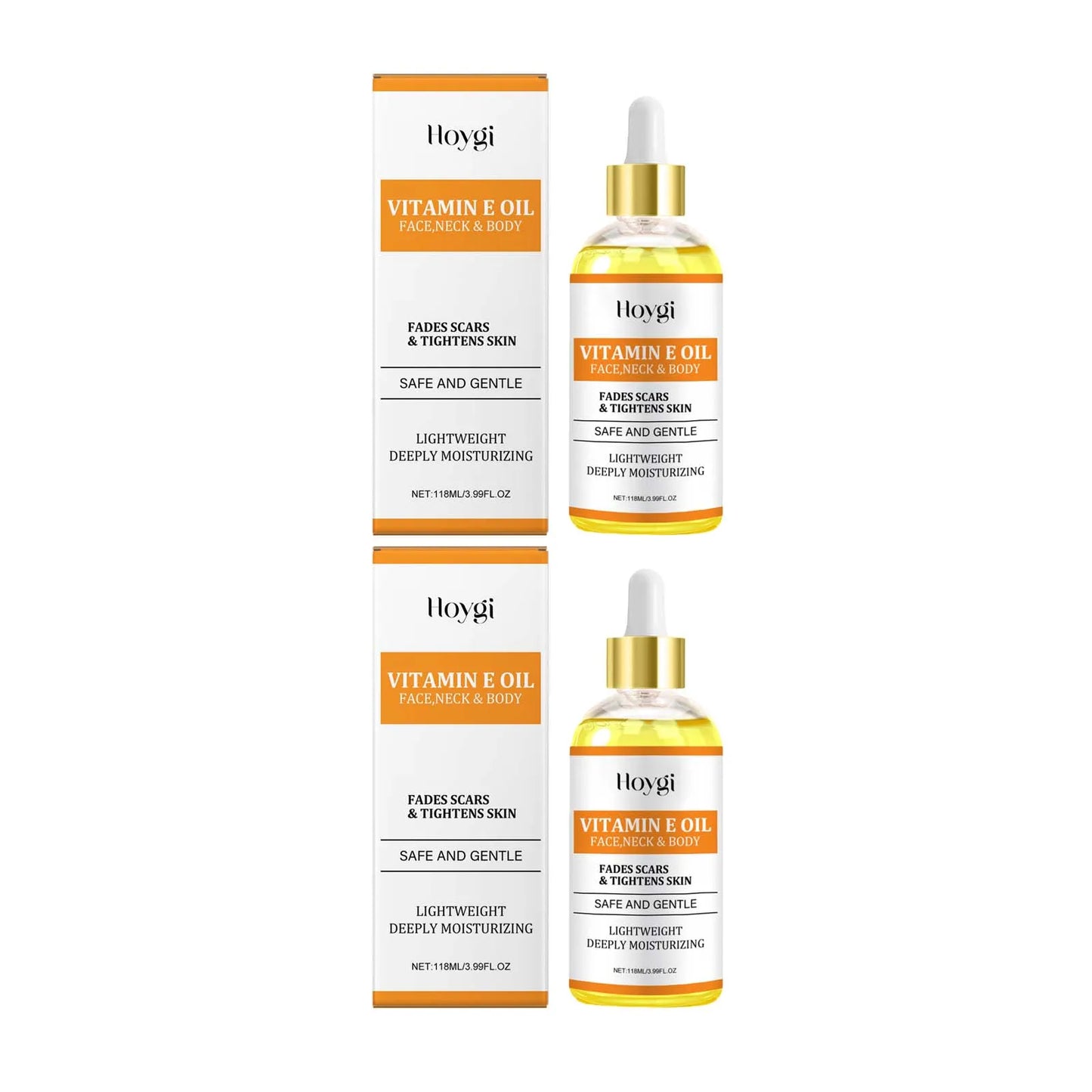 Vitamin E & Hyaluronic Acid Moisturizing Face & Body Oil 118ml