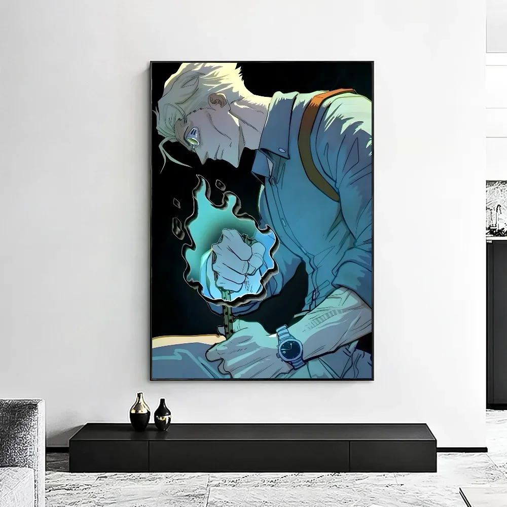 Jujutsu Kaisen Kento Nanami Minimalist Canvas Wall Art Print