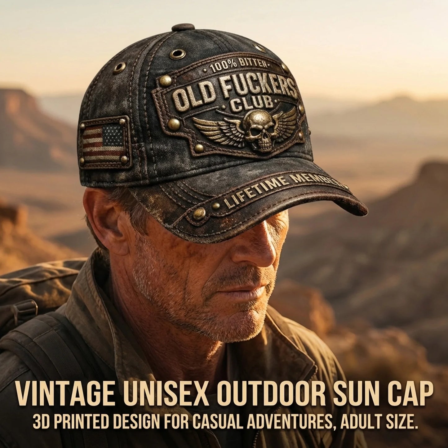 3D Print Baseball Cap for Men and Women Outdoor Sun Protect Casual Style Adjustable Fit Cotton Polyester Peaceful Pleasures Health and Wellness