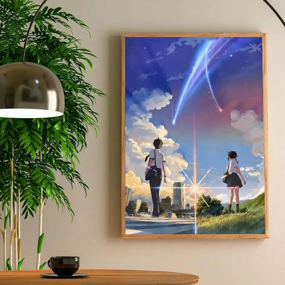 Anime Cartoon Canvas Wall Art Poster HD Print | Home Decor