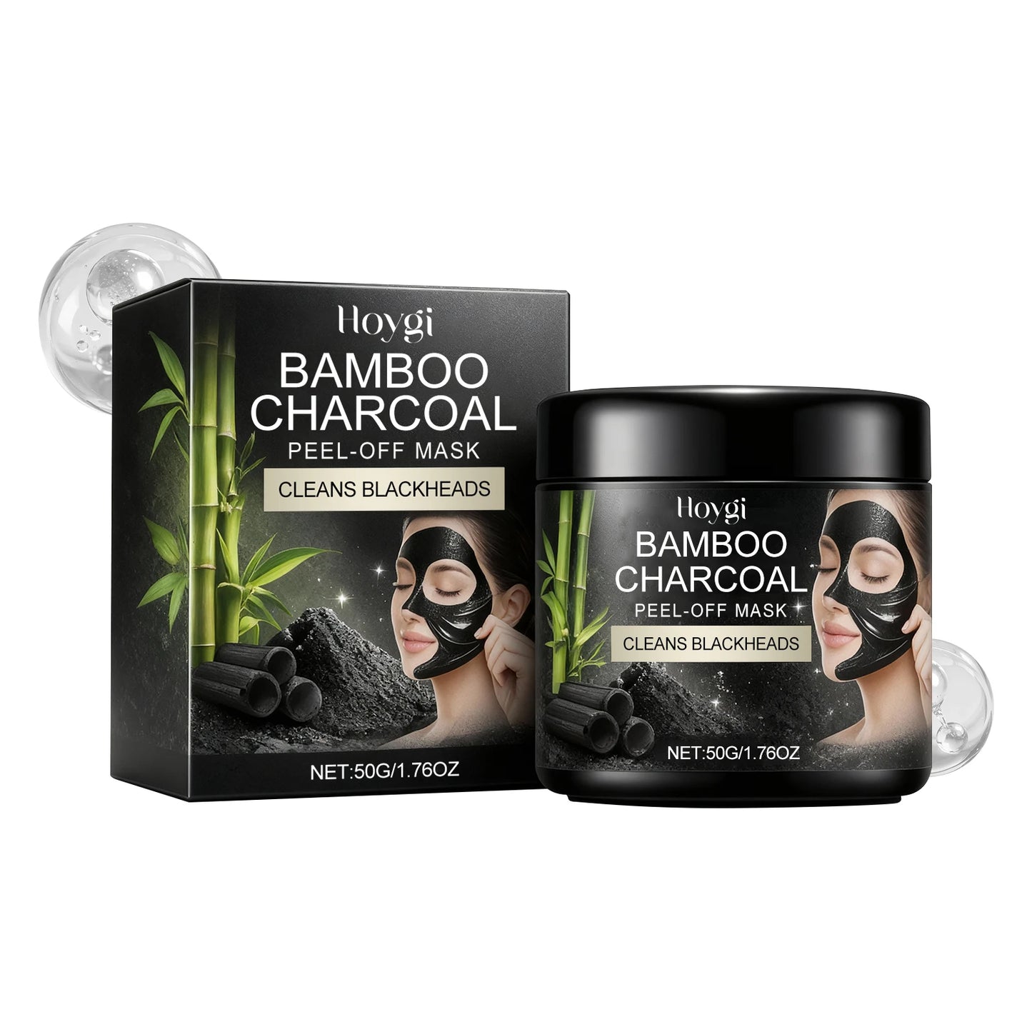 Charcoal Peel-Off Face Mask | Deep Pore Cleansing & Blackhead Remover