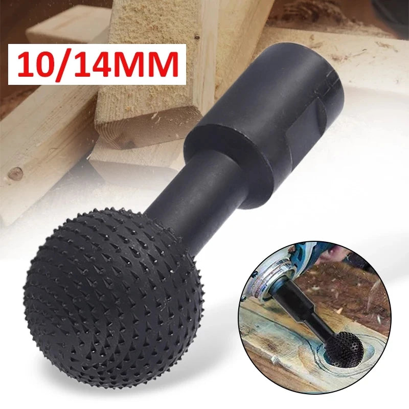 40mm Spherical Wood Carving Grinding Ball for Angle Grinders Peaceful Pleasures Health and Wellness