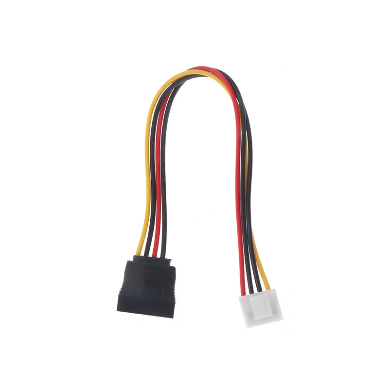 1pc 4Pin To SATA Power Cable For Hikvision DAHUA Mini VCR IP Camera CCTV Hard Disk Power One To One/One To Two VH3.96 Peaceful Pleasures Health and Wellness