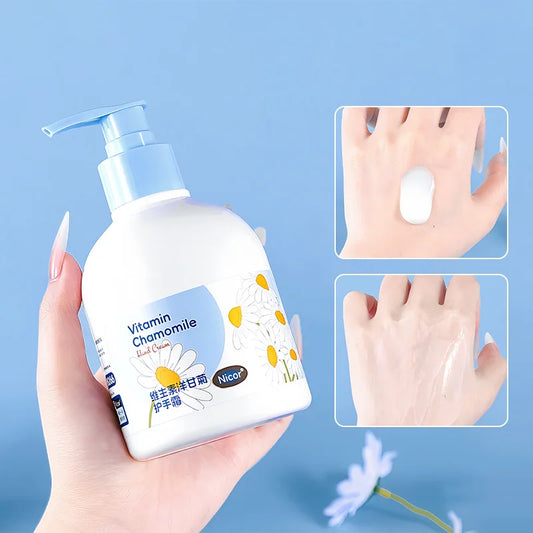 Nicor Chamomile Vitamin Hand Cream – Moisturizing & Hydrating Hand Cream Peaceful Pleasures Health and Wellness