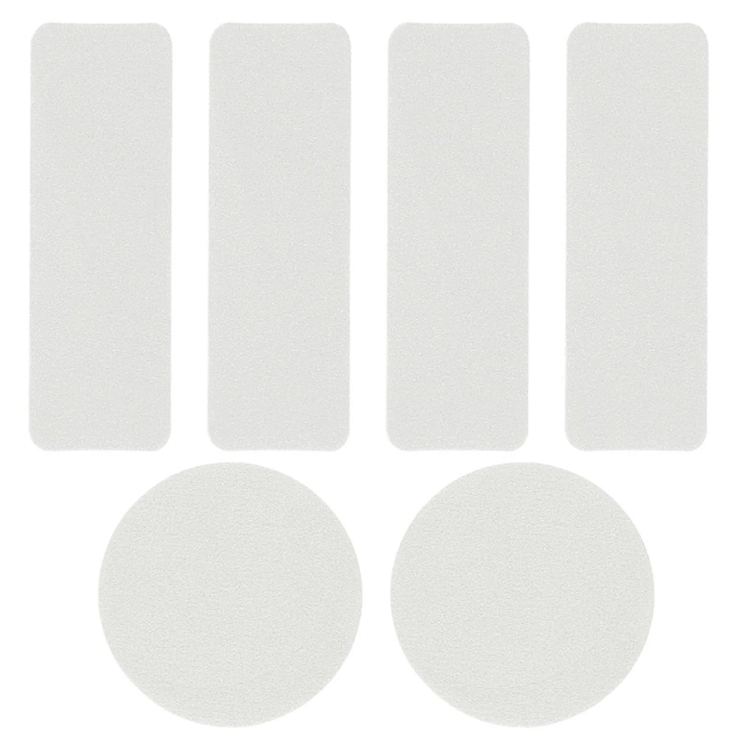 6pcs Inside Shoe Repair Patches Multi Color Inside Hole Repair Shoe Patches for Most Types of Shoes Peaceful Pleasures Health and Wellness White
