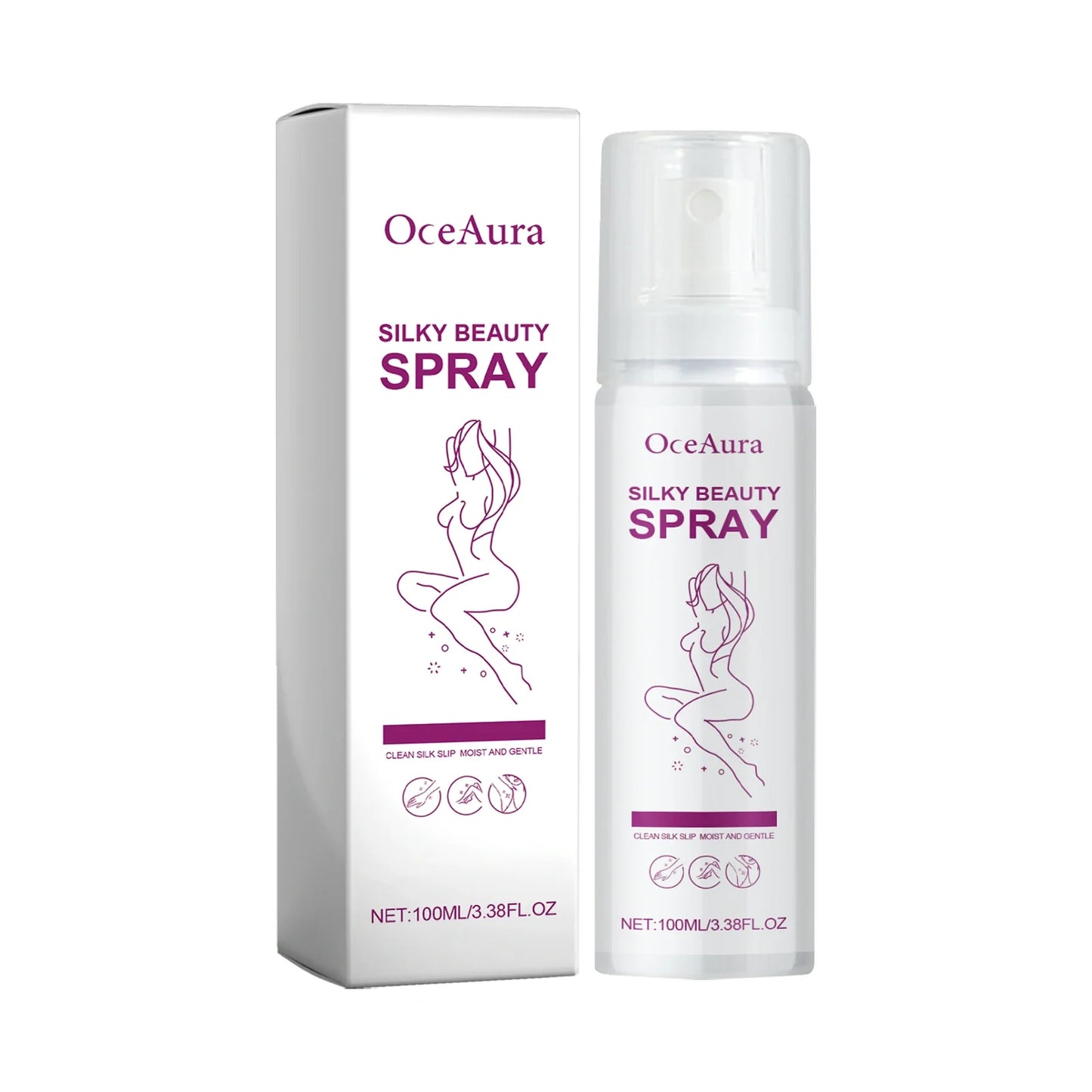 Gentle Hair Removal Mousse Spray – Arms, Legs & Full Body